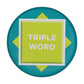 Scrabble™ - Set of Four Printed Metal Coasters