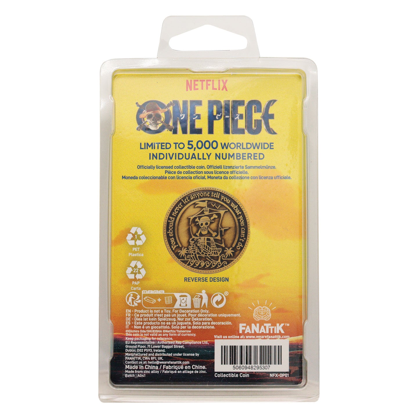 One Piece Limited Edition Collectible Coin