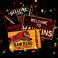 Stranger Things Set of 3 Tin Signs