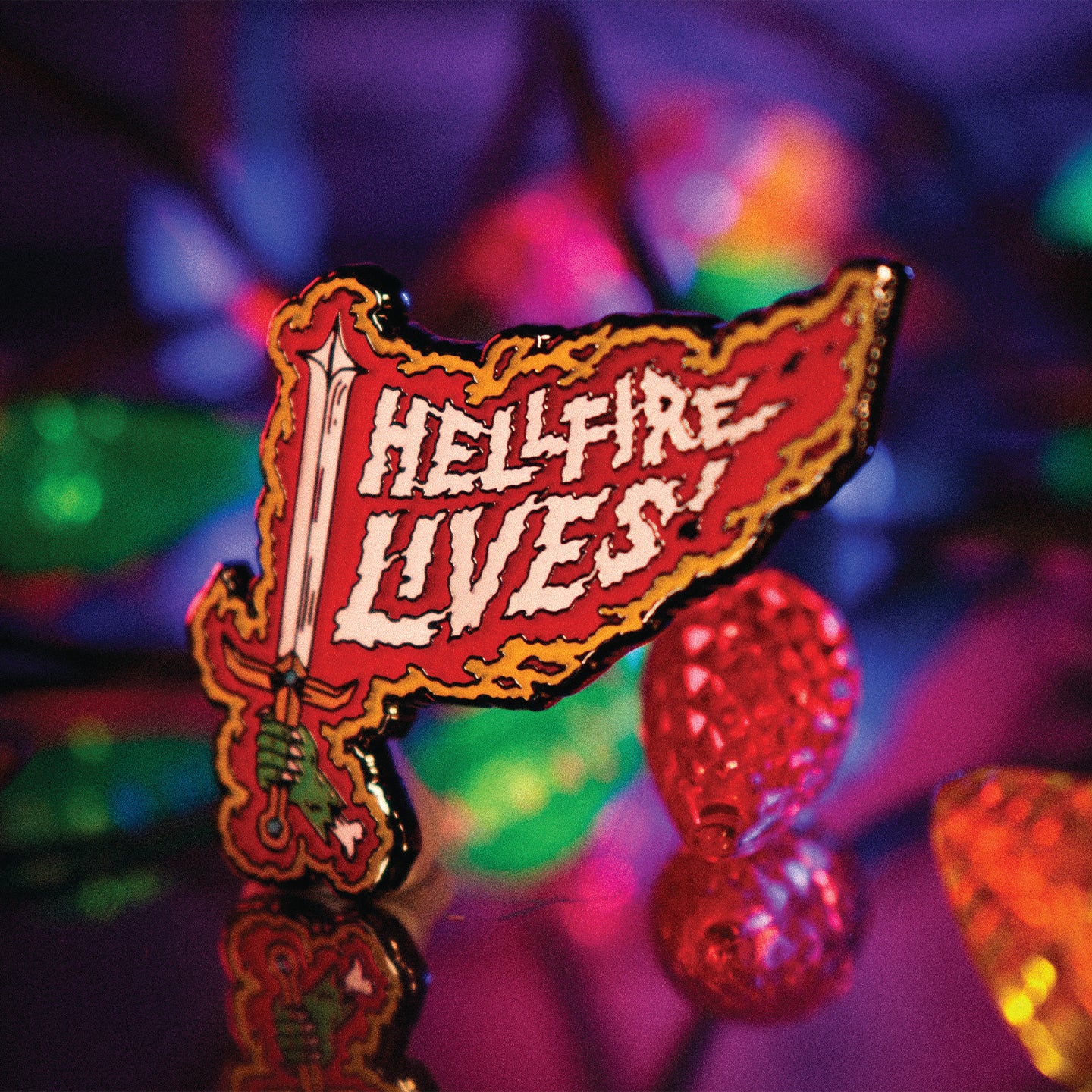 Stranger Things Hellfire Lives Limited Edition Pin Badge