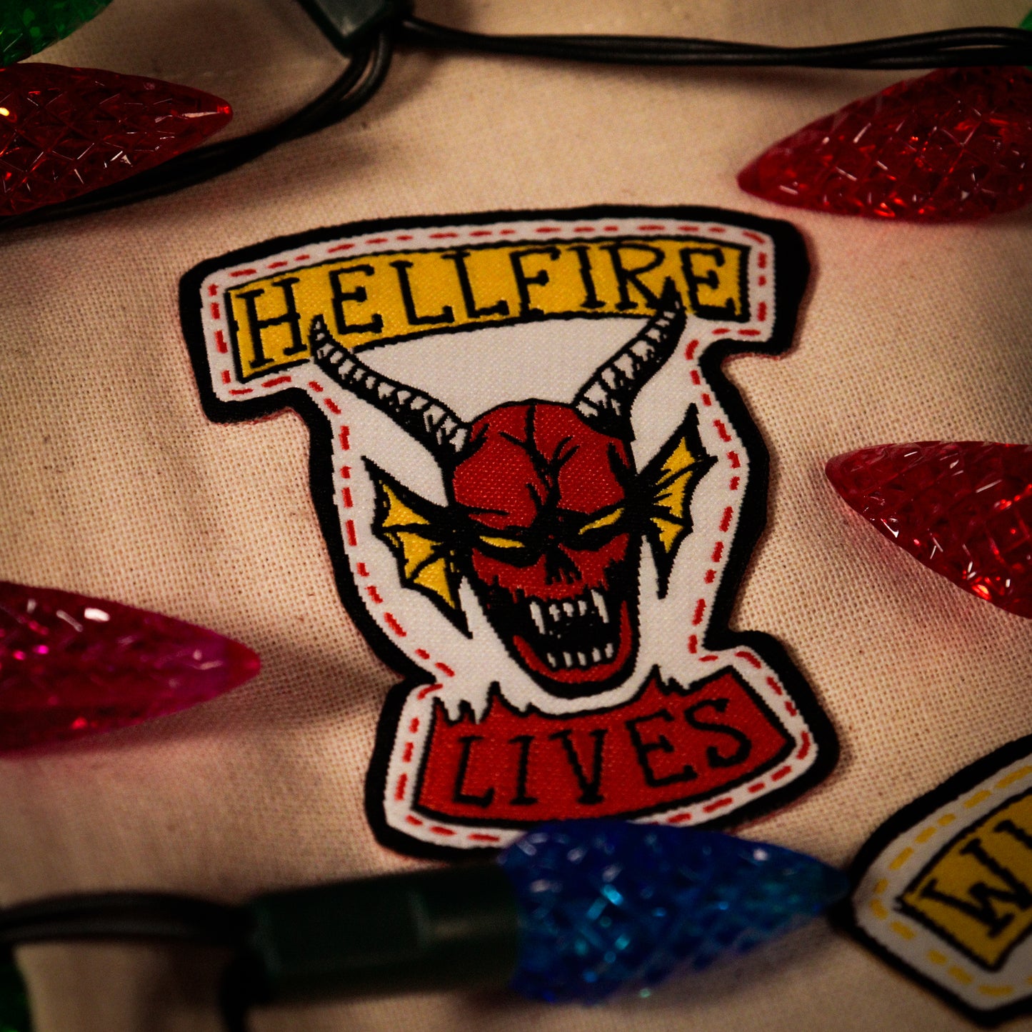 Stranger Things – Set of Five Fabric Patches