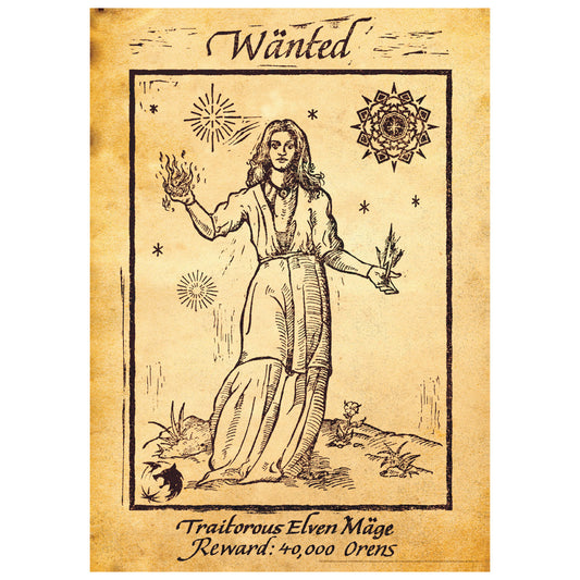 The Witcher Limited Edition Yennefer A3 Art Print