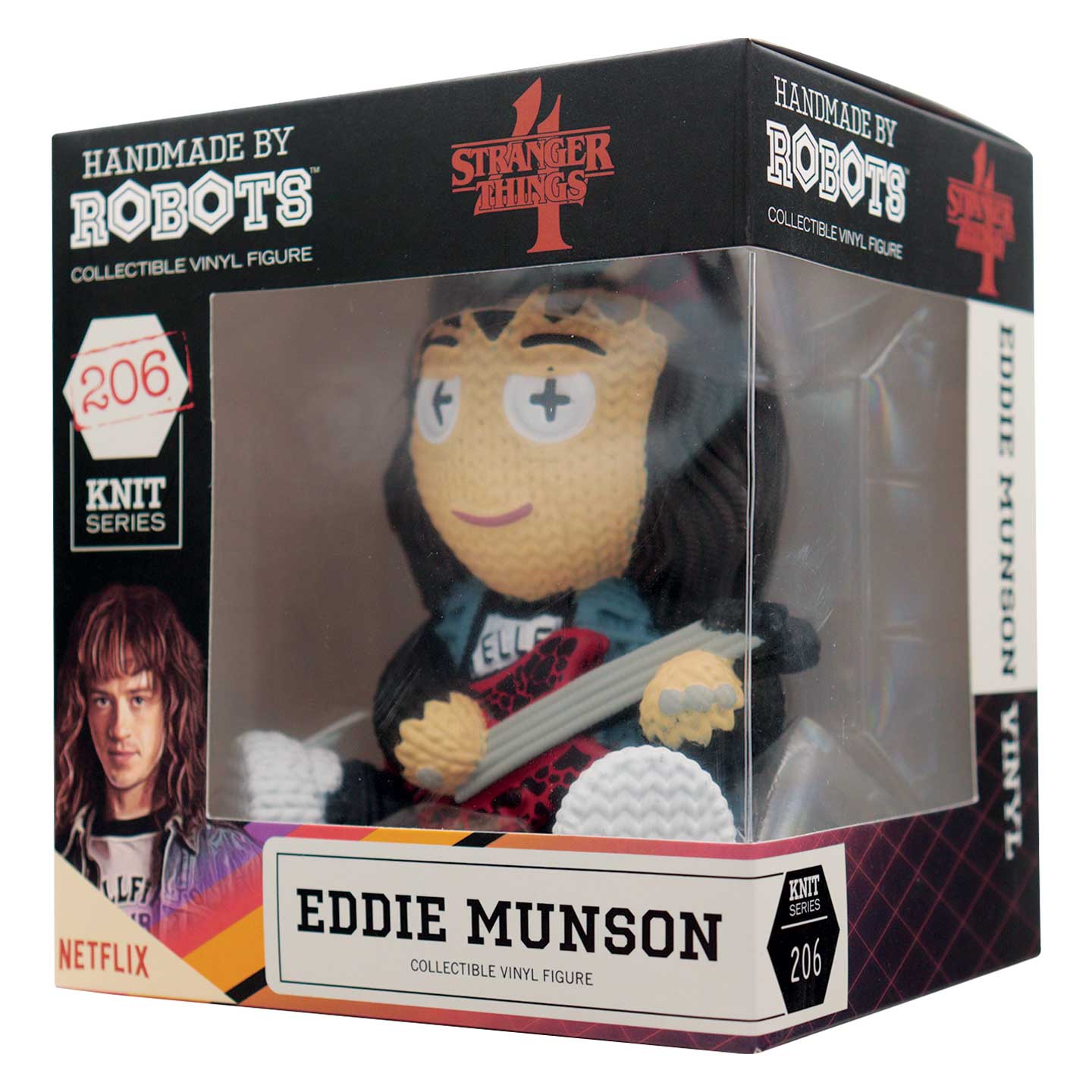Stranger Things Eddie Munson Vinyl Figure from Handmade by Robots