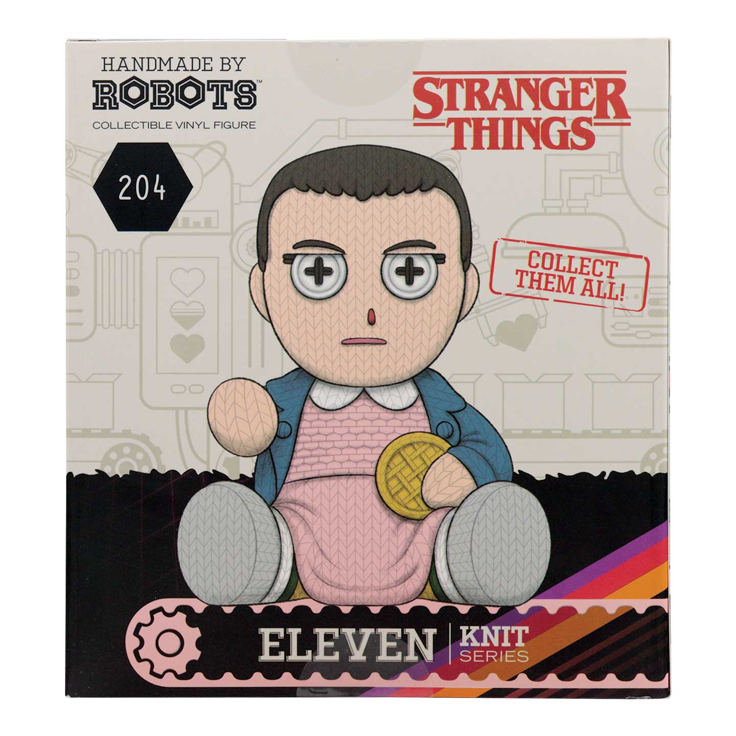 Stranger Things - Eleven Collectible Vinyl Figure from Handmade By Robots