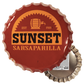 Fallout Sunset Sarsaparilla Bottle Cap Tin Sign