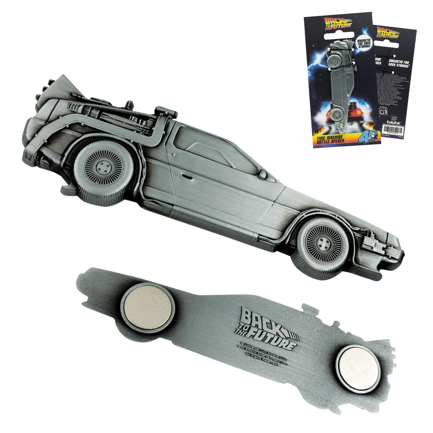 Back to the Future Magnetic DeLorean Bottle Opener