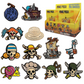 One Piece Mystery Pin Badge CDU Containing 12 Blind Boxes