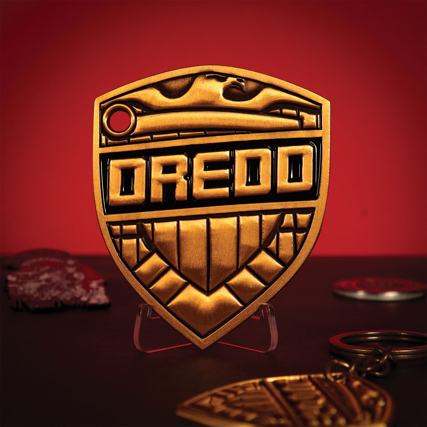 2000 AD Judge Dredd Badge Replica