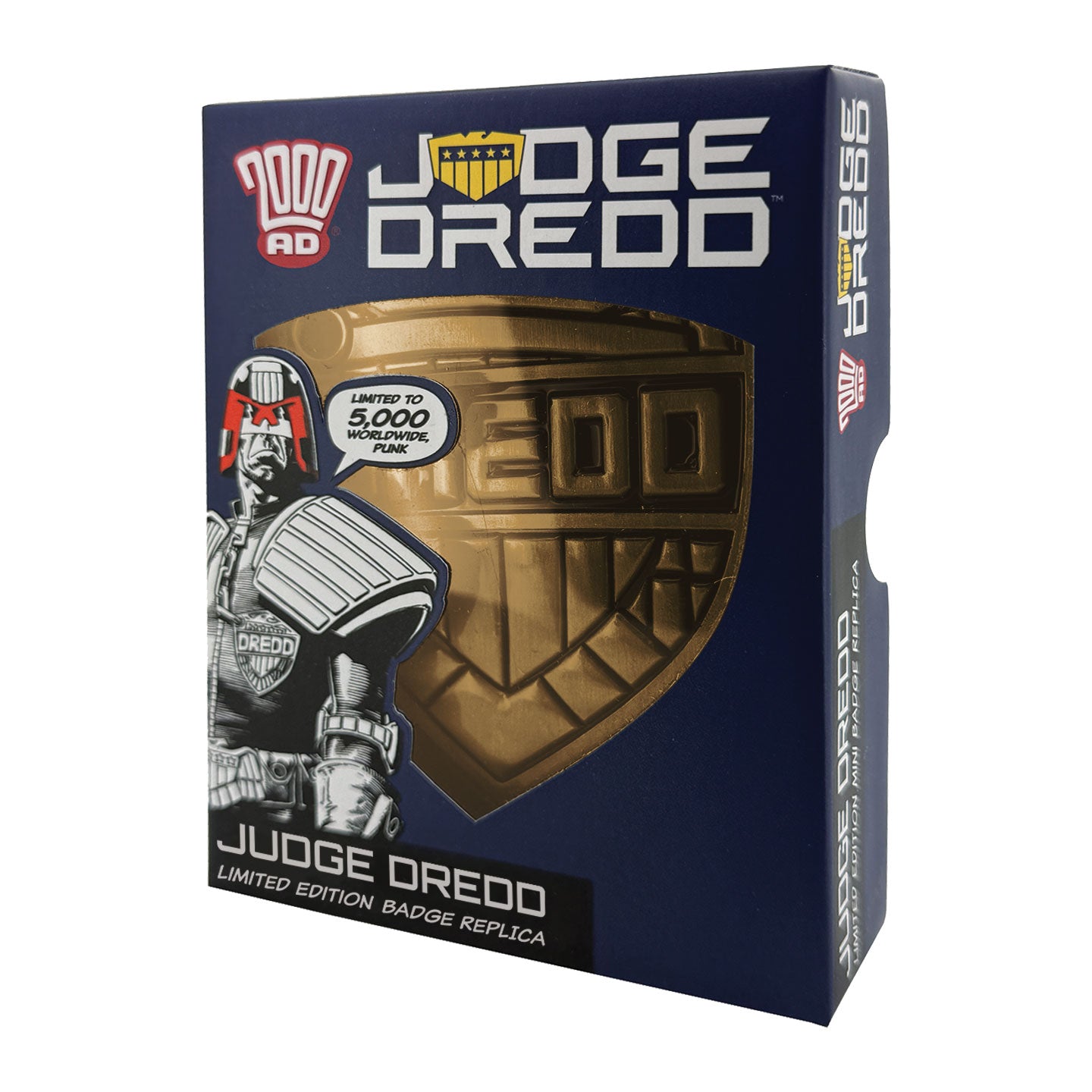 2000 AD Judge Dredd Badge Replica