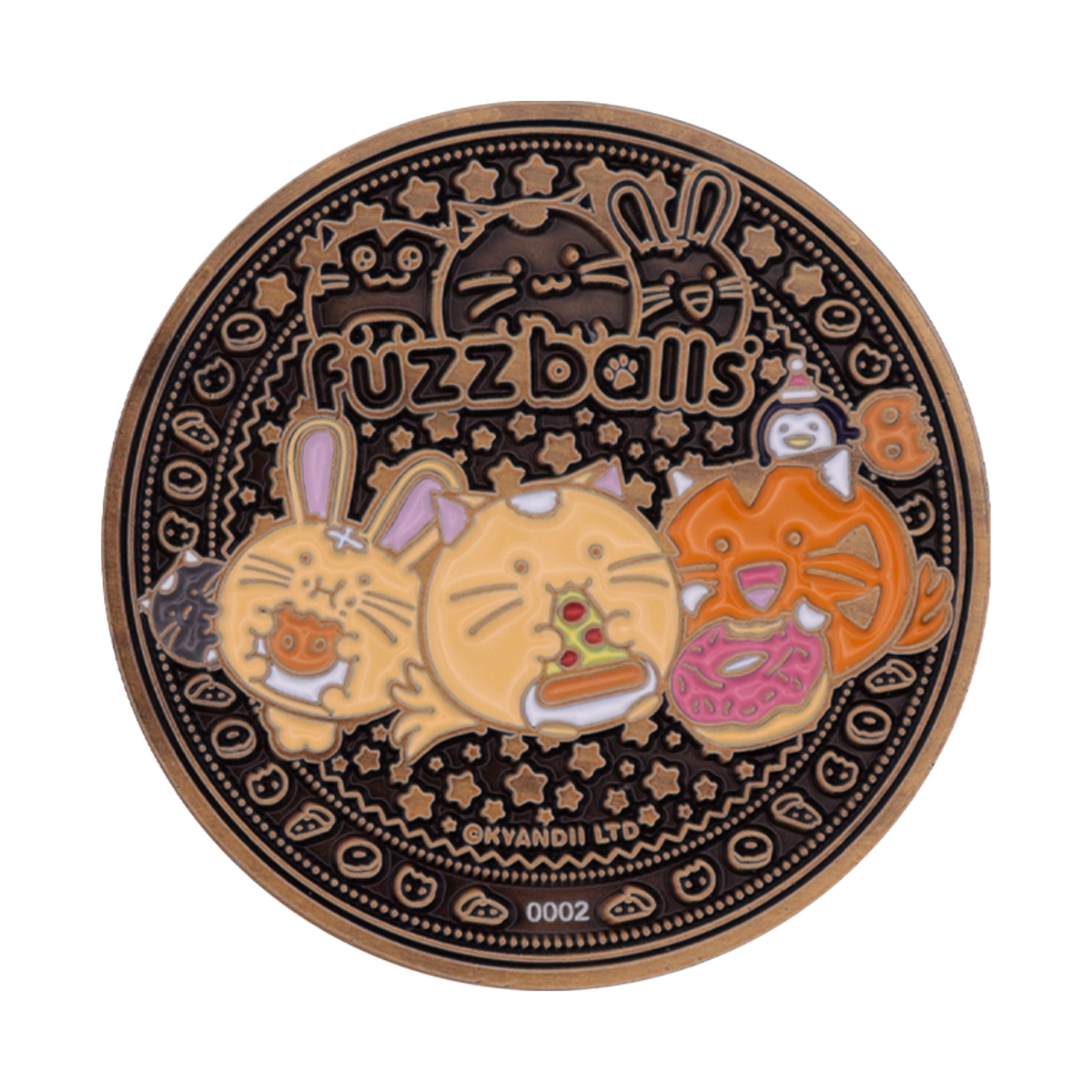 Fuzzballs Whisky Limited Edition Coin