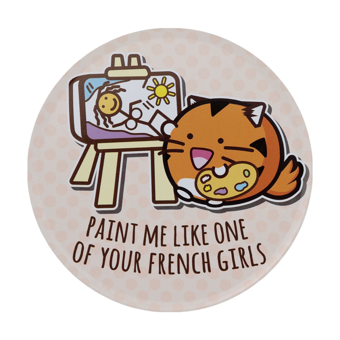 Fuzzballs Set of 4 Drinks Coasters