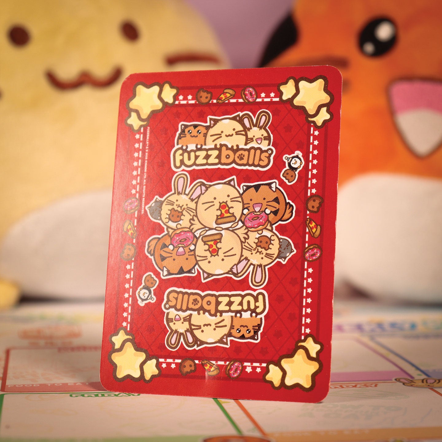 Fuzzballs Playing Cards CDU Containing 12 Packs