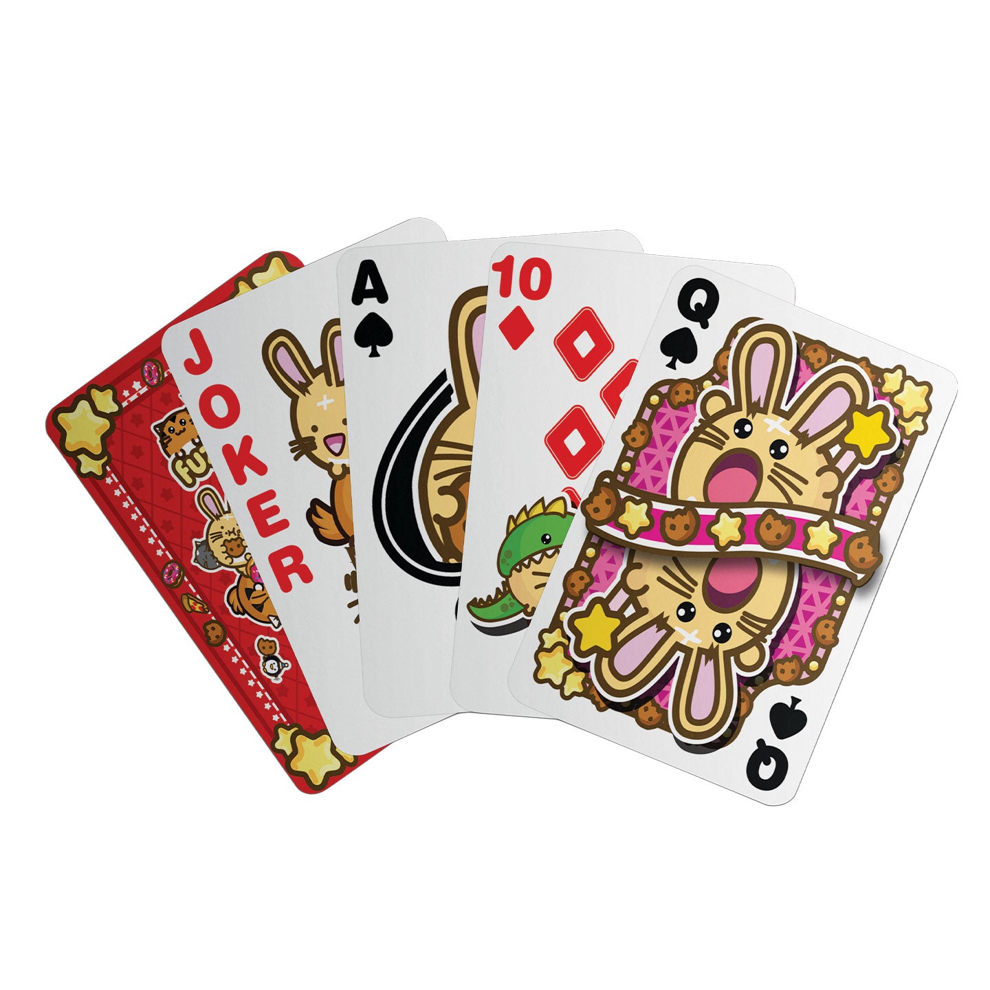 Fuzzballs Playing Cards CDU Containing 12 Packs