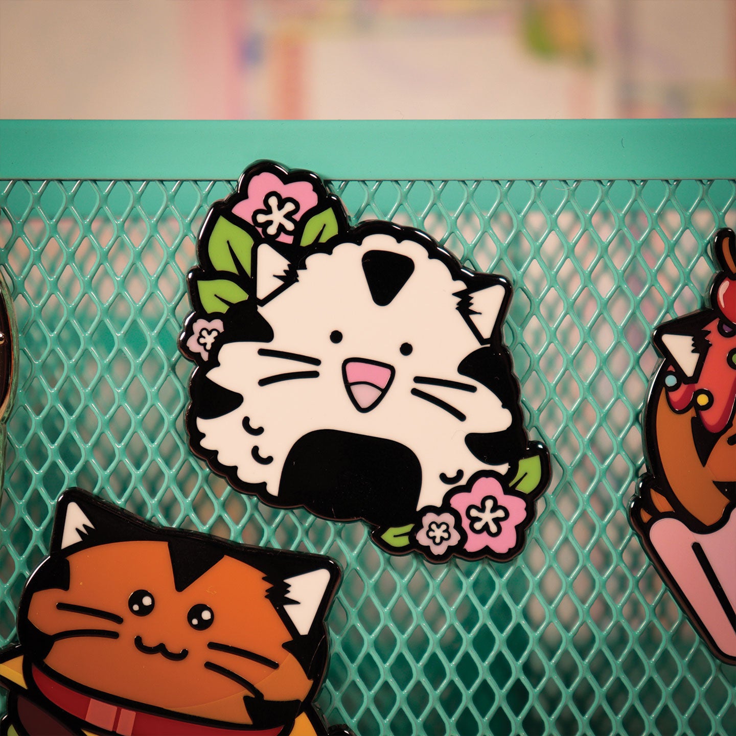 Fuzzballs Mystery Pin Badge CDU Containing 12 Blind Boxes