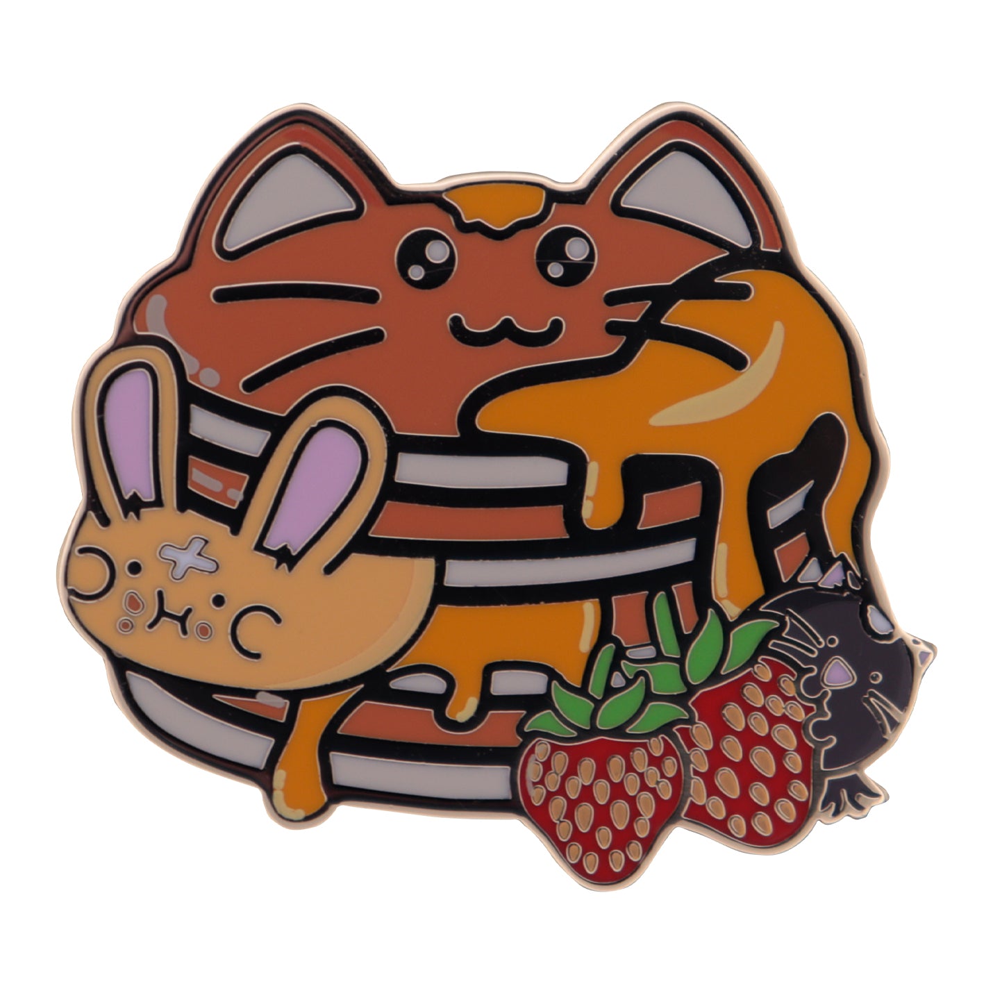 Fuzzballs Mystery Pin Badge CDU Containing 12 Blind Boxes