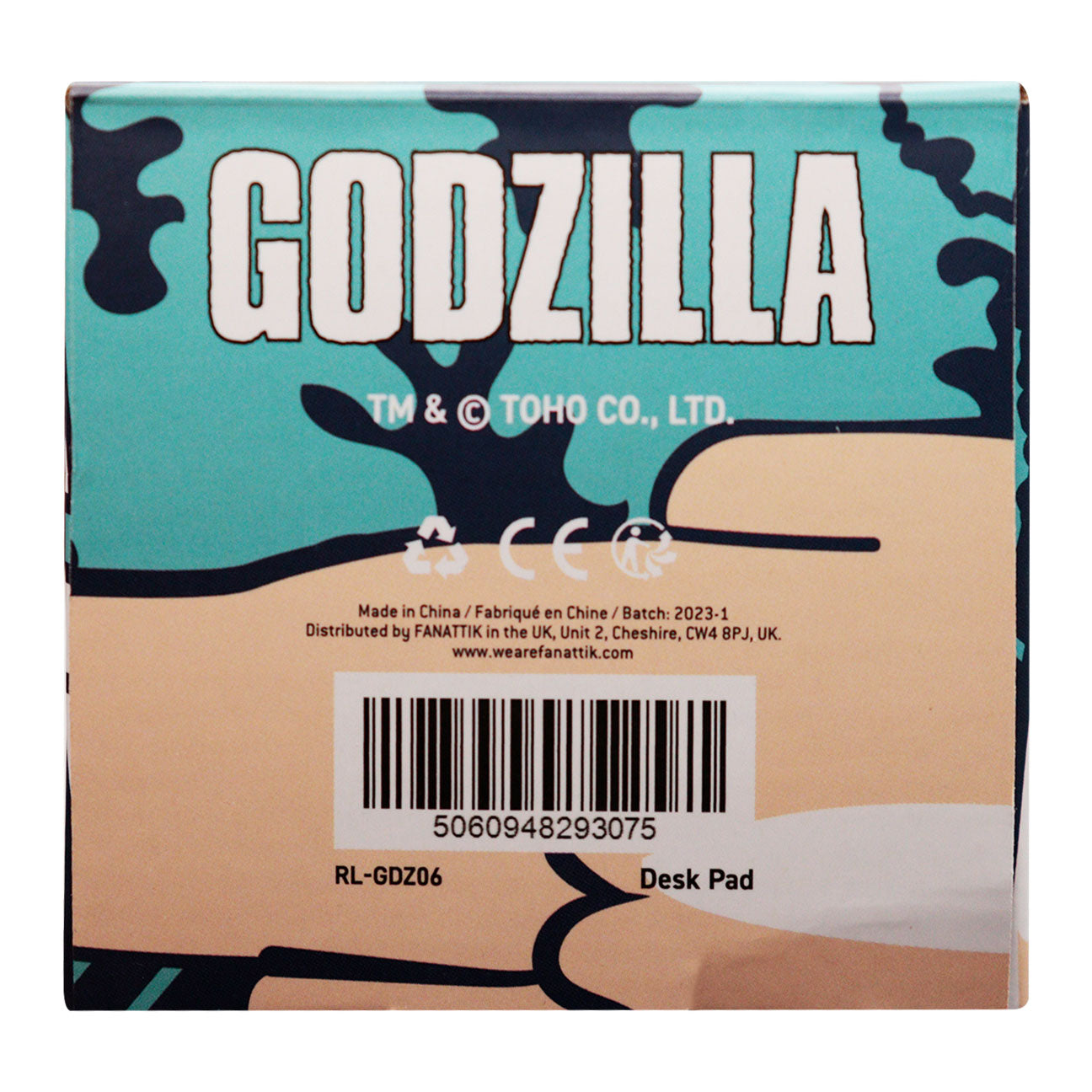 Godzilla XL Desk Pad and Coaster Set