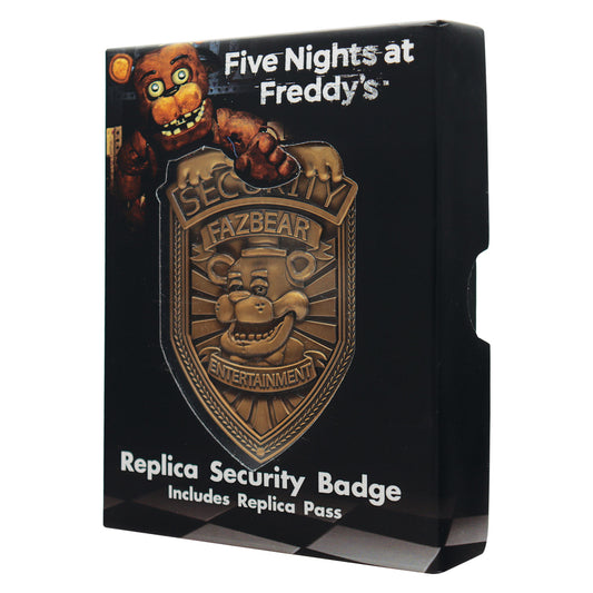 Five Nights at Freddy's Replica Security Badge