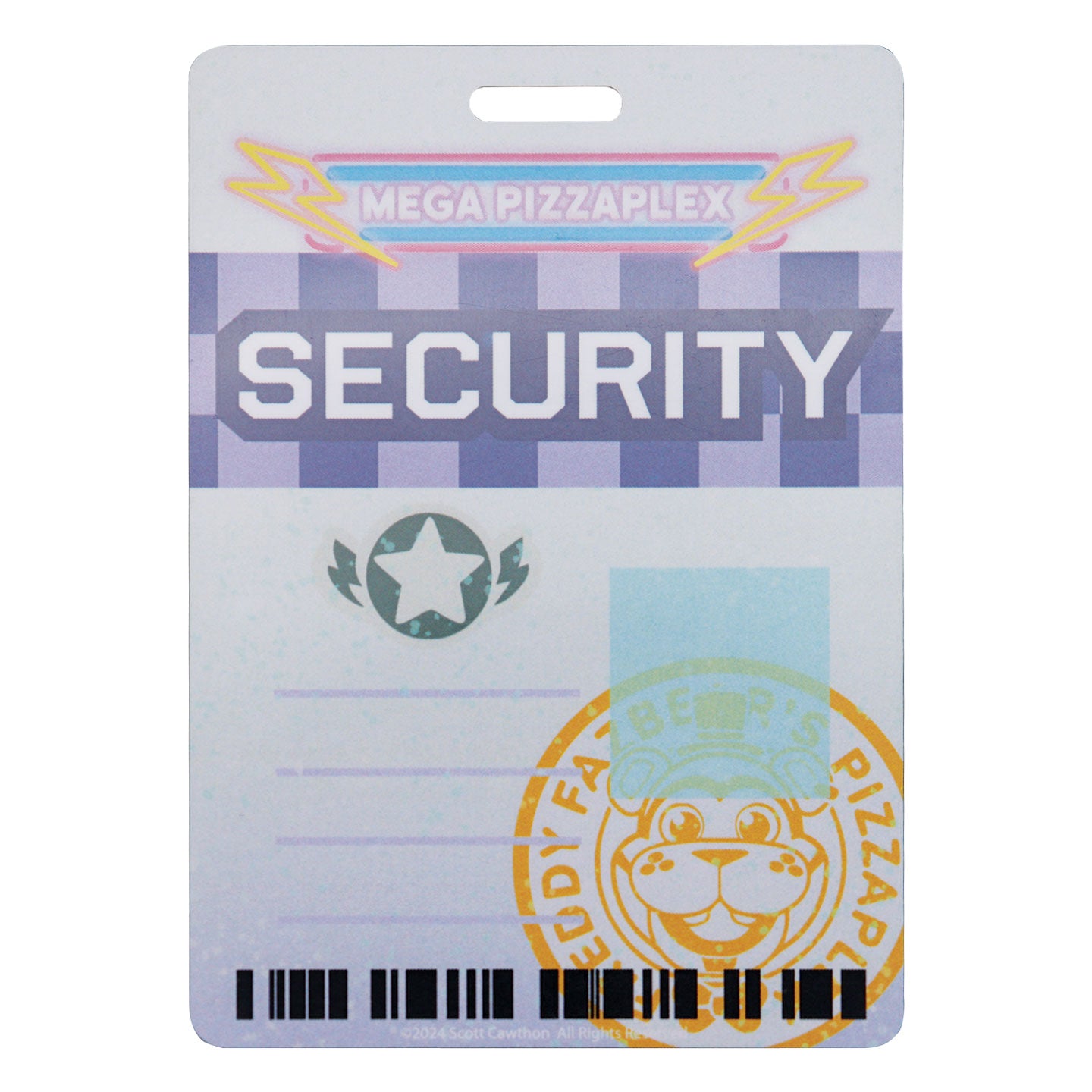 Five Nights at Freddy's Replica Security Badge