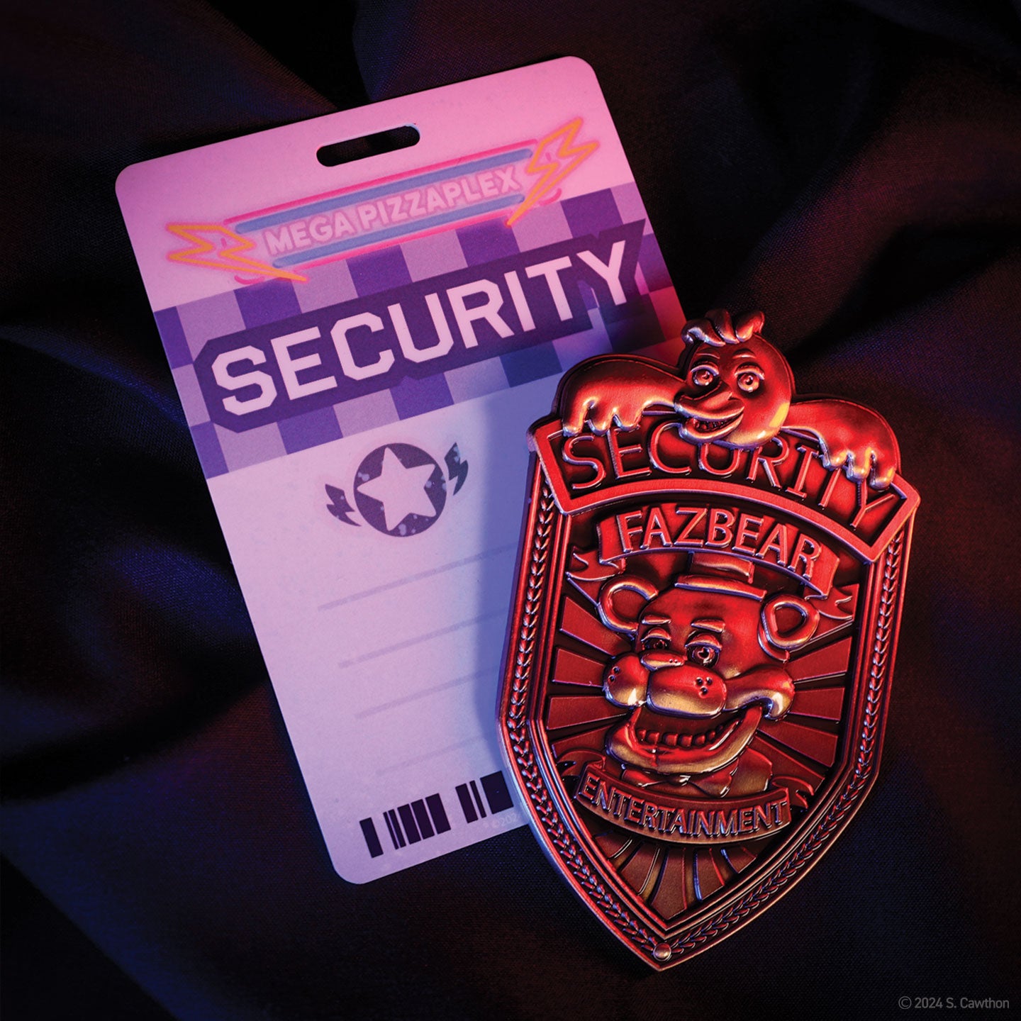 Five Nights at Freddy's Replica Security Badge