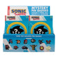 Sonic The Hedgehog Mystery Pin Badge CDU Containing 12 Blind Boxes