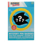 Sonic The Hedgehog Mystery Pin Badge CDU Containing 12 Blind Boxes