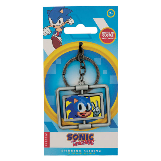 Sonic The Hedgehog – Spinning Keyring
