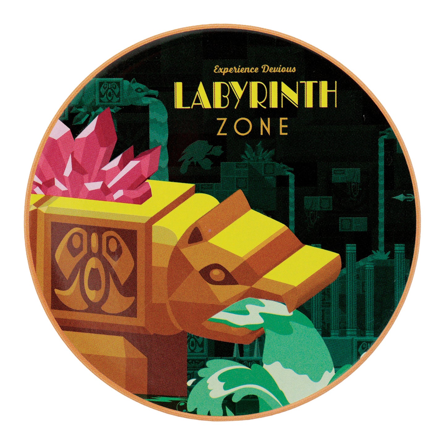 Sonic The Hedgehog – Set of 4 Location Coasters
