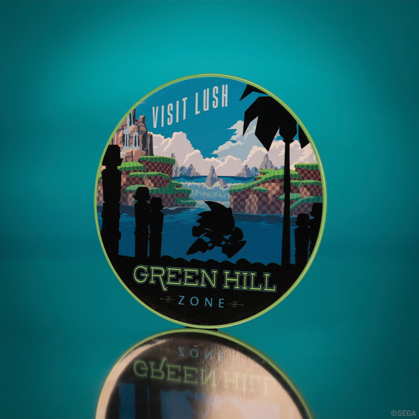 Sonic The Hedgehog – Set of 4 Location Coasters
