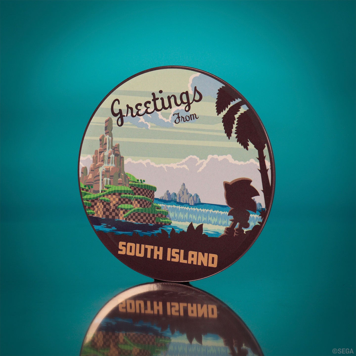 Sonic The Hedgehog – Set of 4 Location Coasters