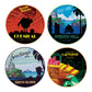 Sonic The Hedgehog – Set of 4 Location Coasters