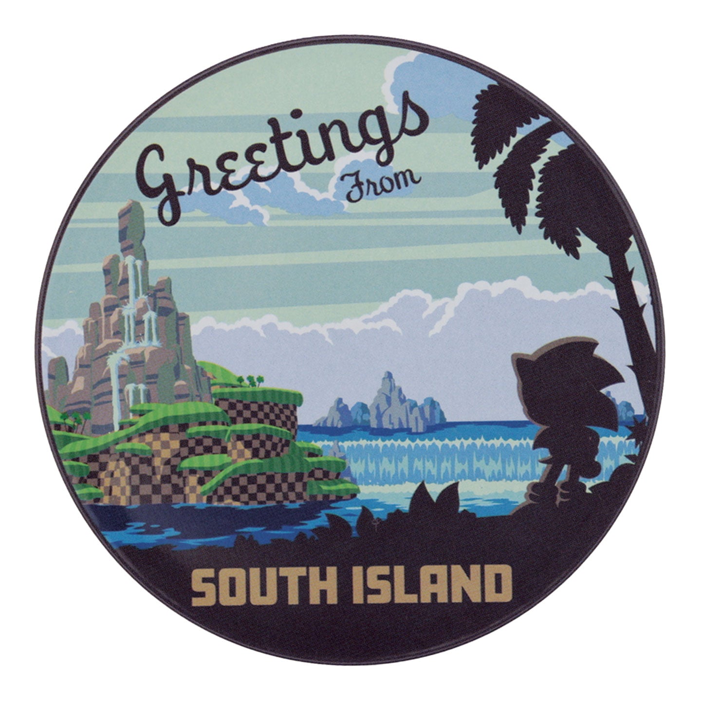 Sonic The Hedgehog – Set of 4 Location Coasters