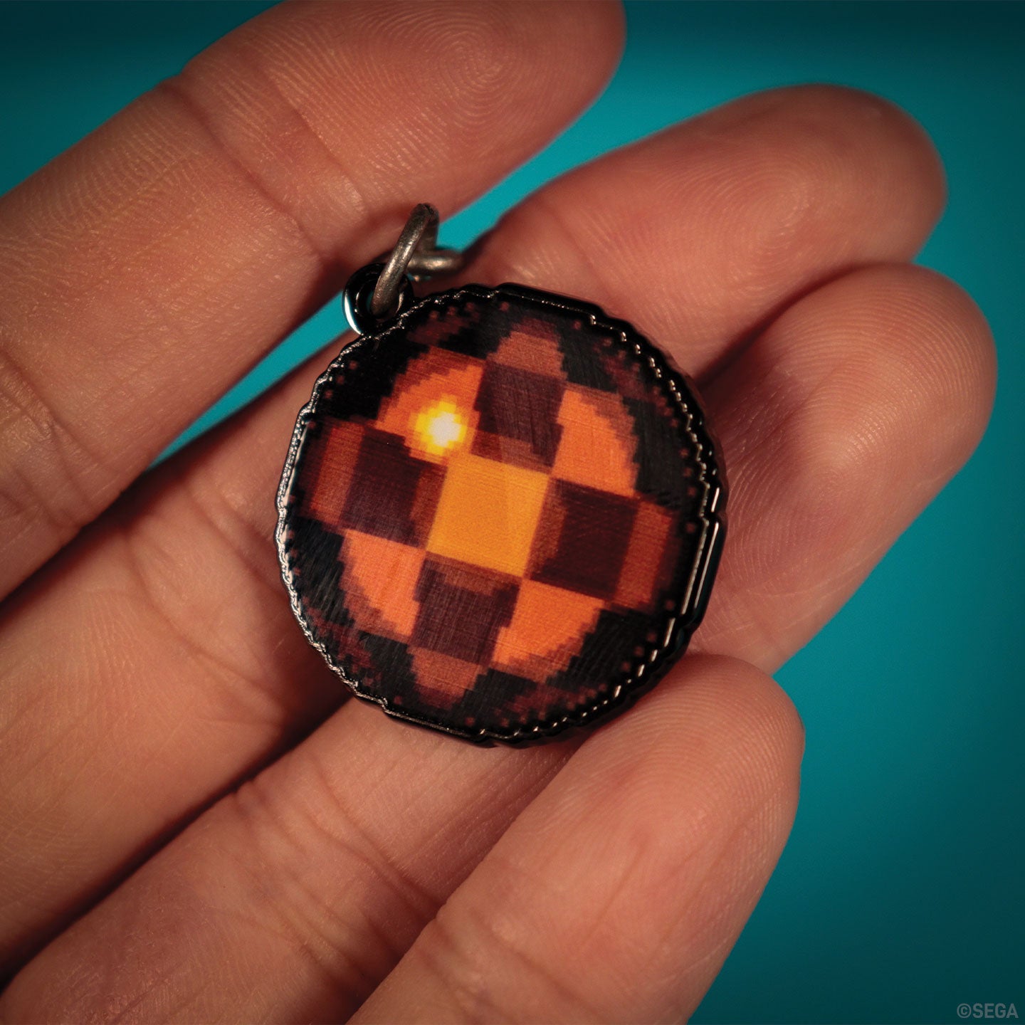 Sonic The Hedgehog – Dr. Eggman Egg Mobile Chained Pin Badge