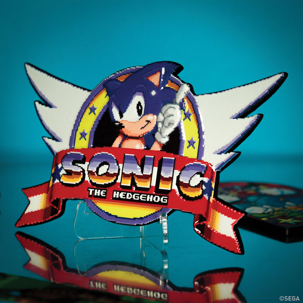 Sonic The Hedgehog – Original Logo Medallion