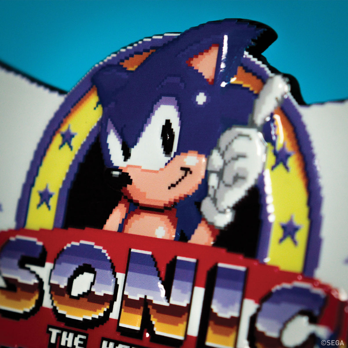 Sonic The Hedgehog – Original Logo Medallion
