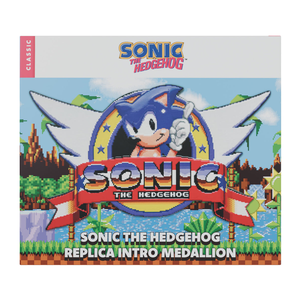 Sonic The Hedgehog – Original Logo Medallion