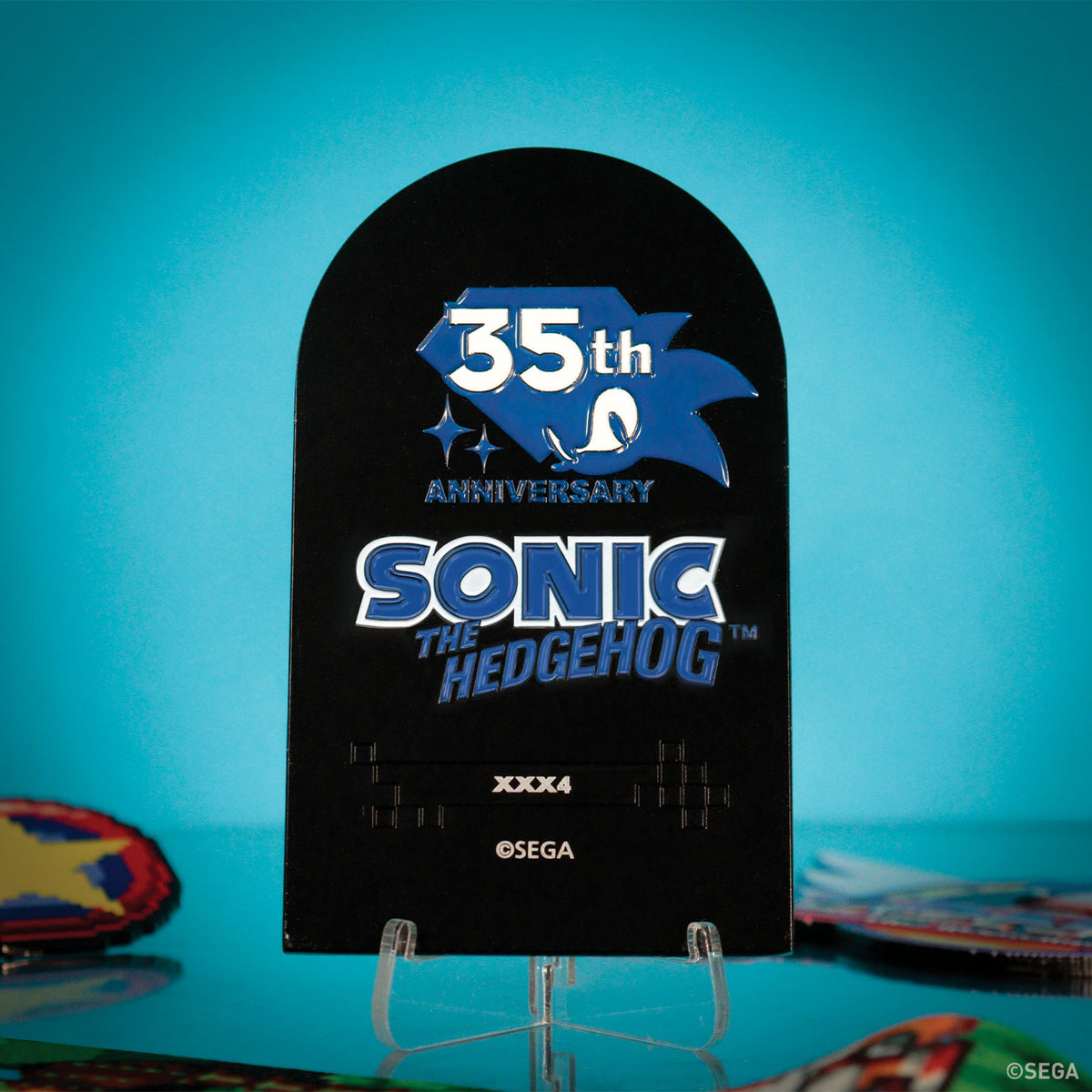 Sonic The Hedgehog – Stained Glass Window Style Ingot