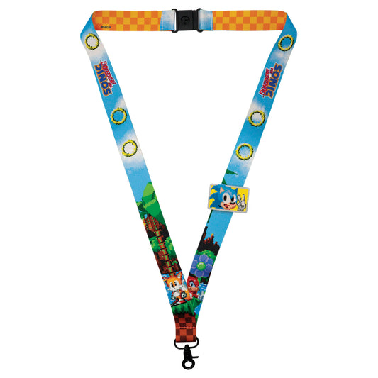 Sonic The Hedgehog – Lanyard & Pin Badge Set