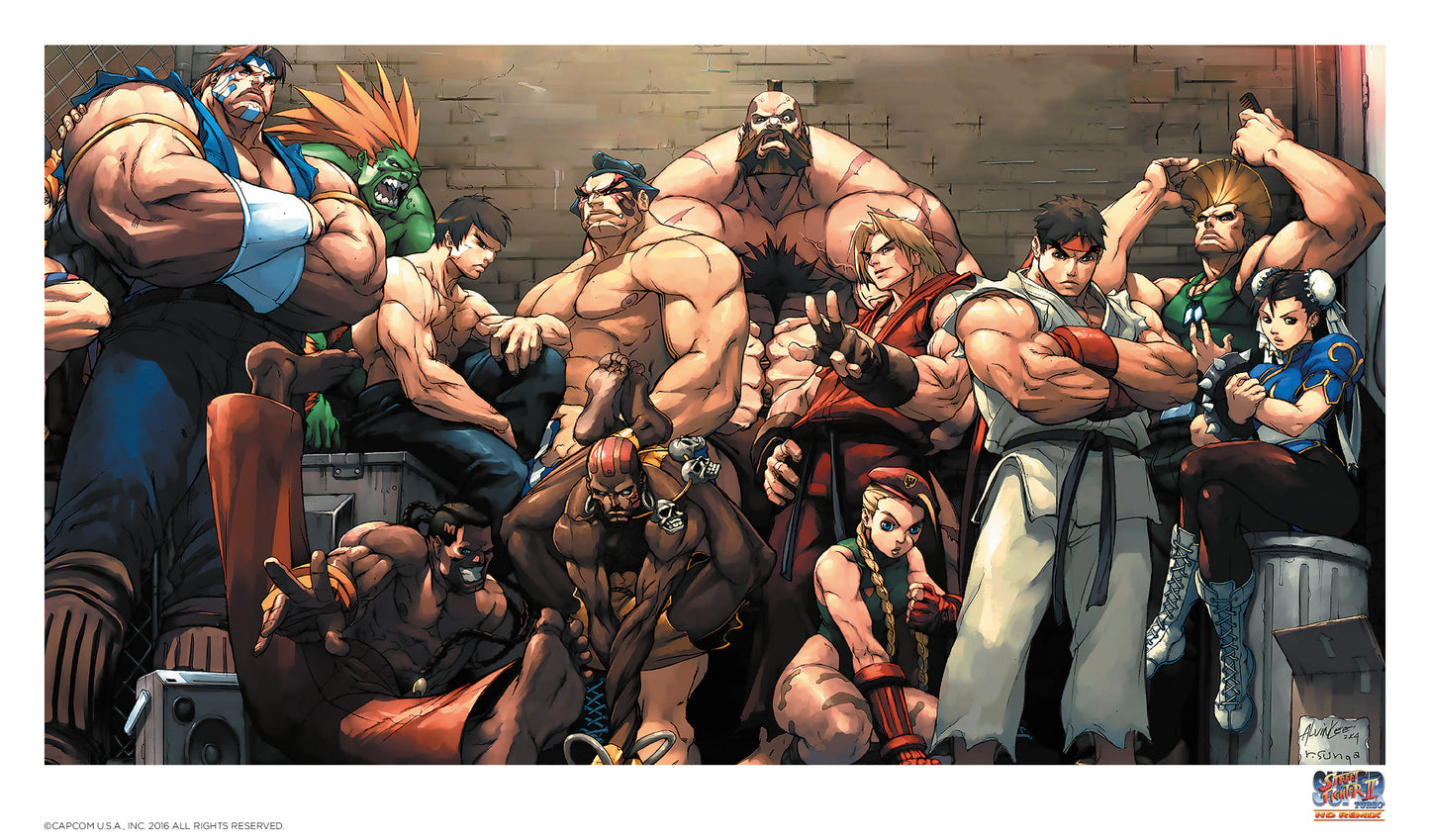 Street Fighter Limited Edition Art Print