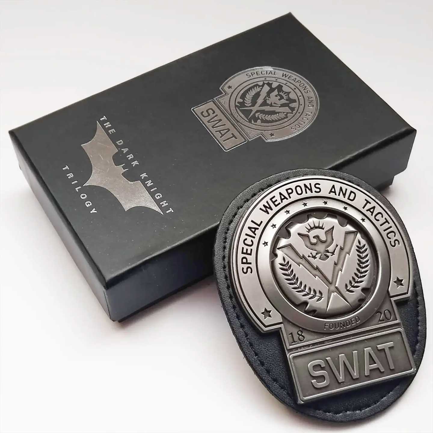 Batman The Dark Knight Trilogy Replica Gotham City SWAT Badge