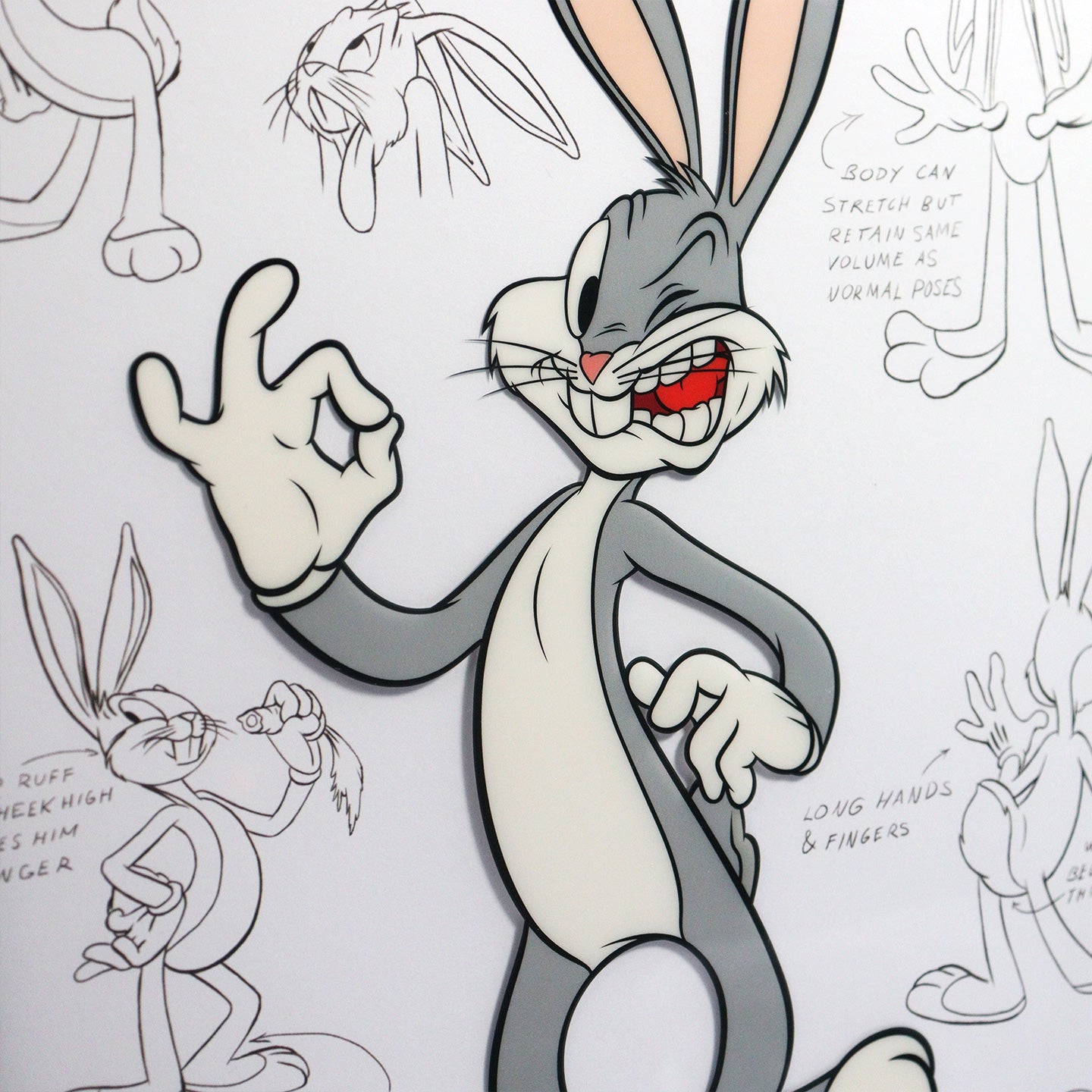 The Looney Tunes Bugs Bunny Limited Edition Fan-Cel