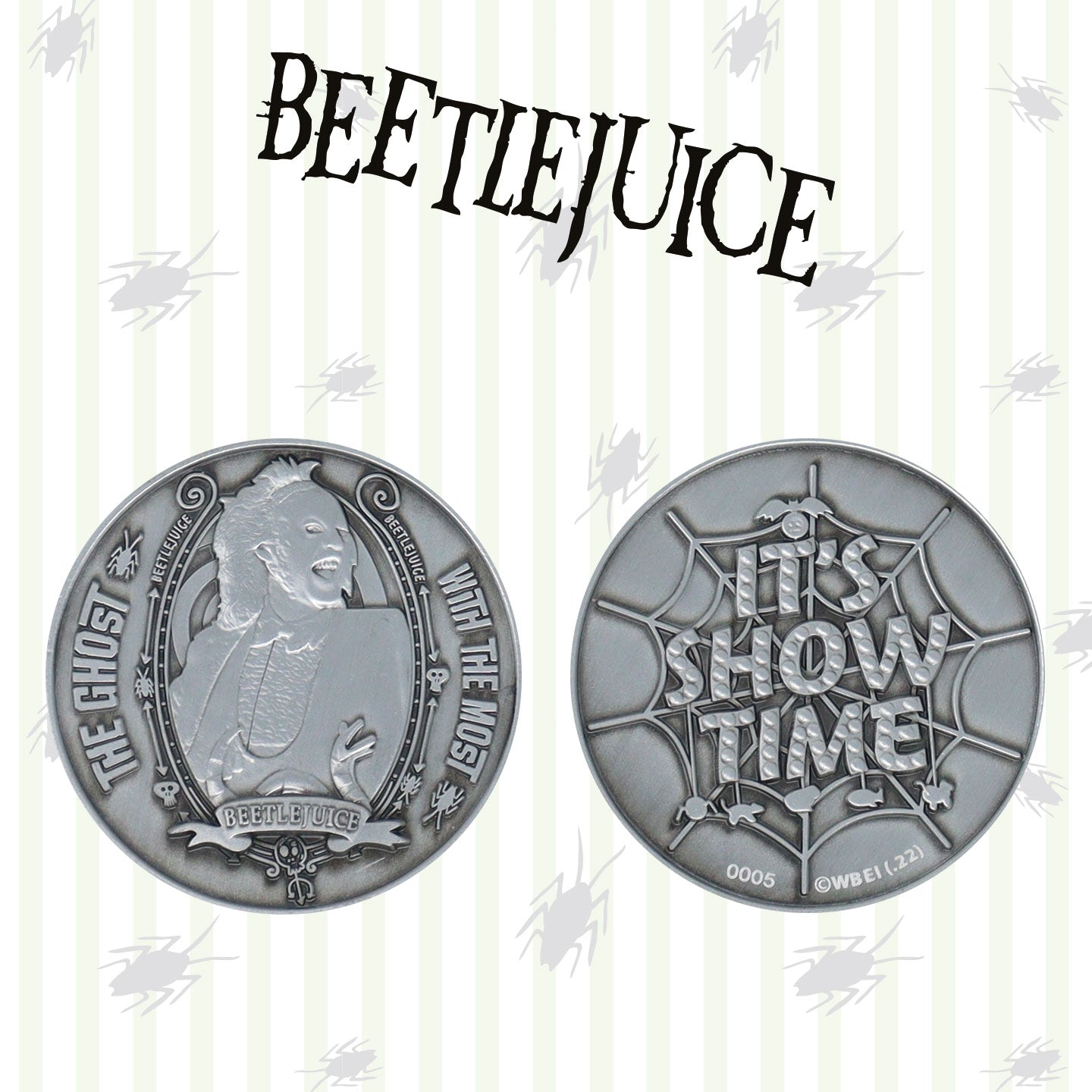 Beetlejuice Limited Edition Collectible Coin