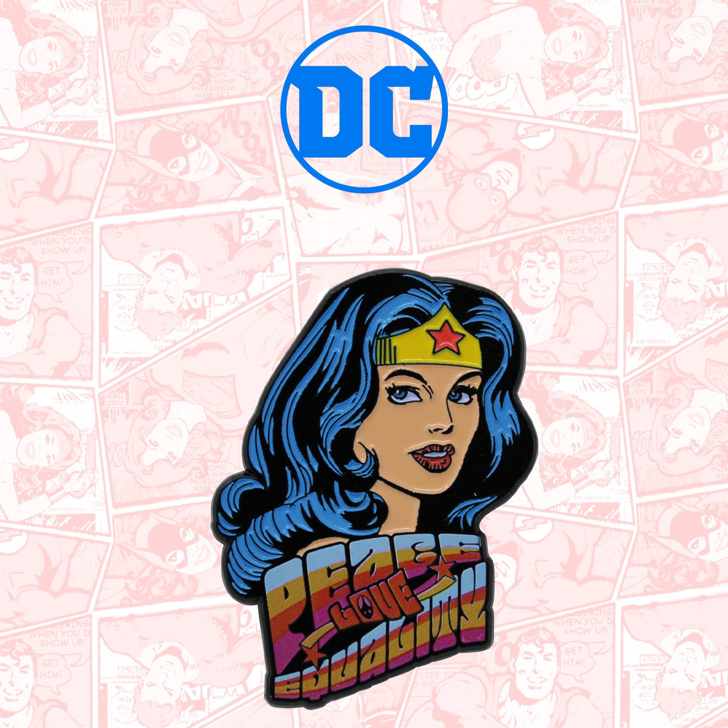DC Comics Wonderwoman Limited Edition Pin Badge