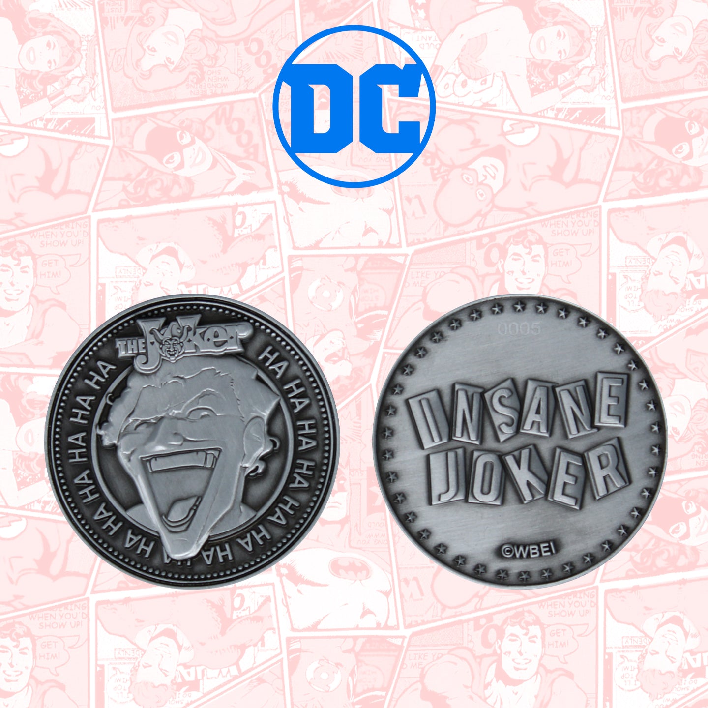 DC Comics Joker Limited Edition Collectible Coin