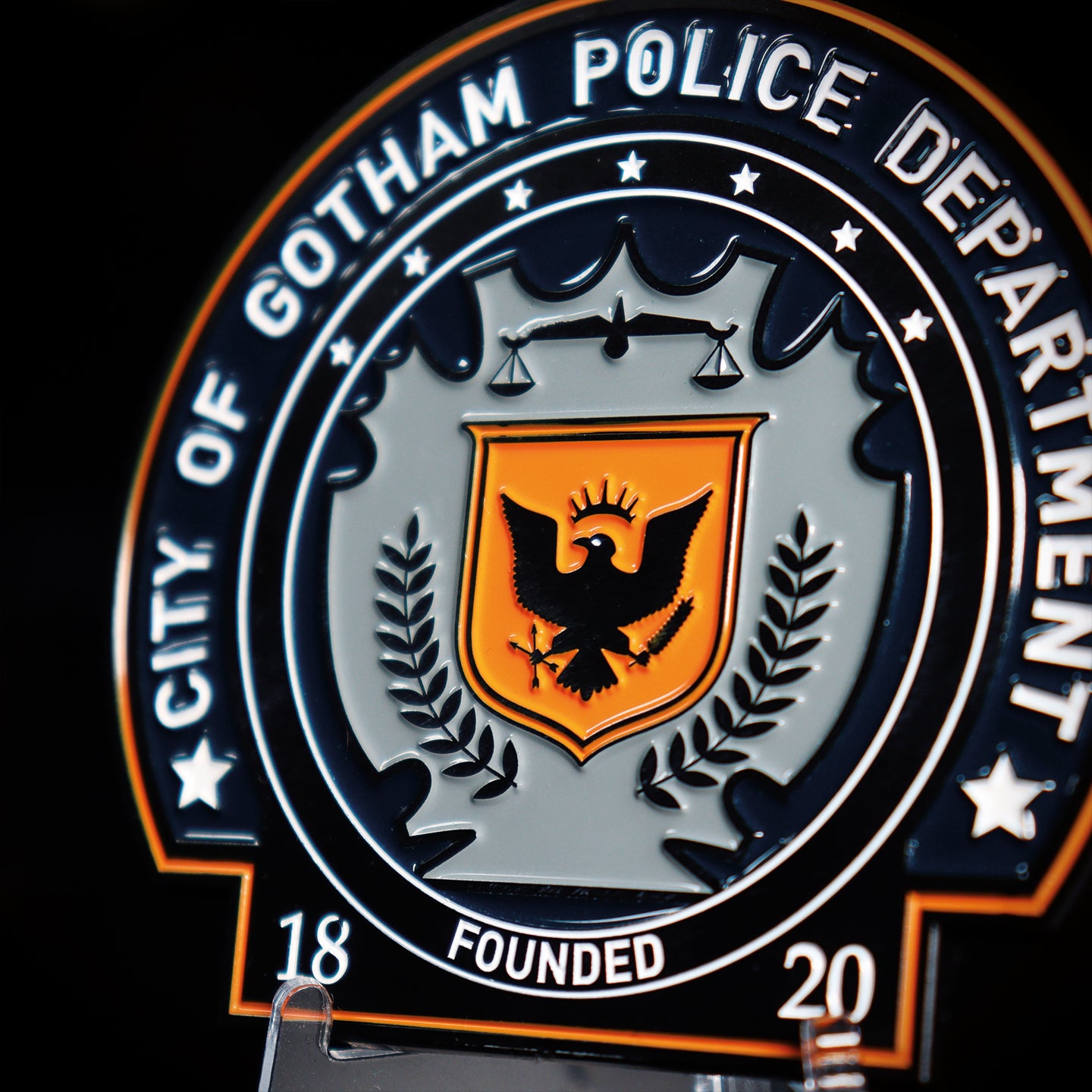 DC The Dark Knight Limited Edition Gotham City Police Badge Medallion