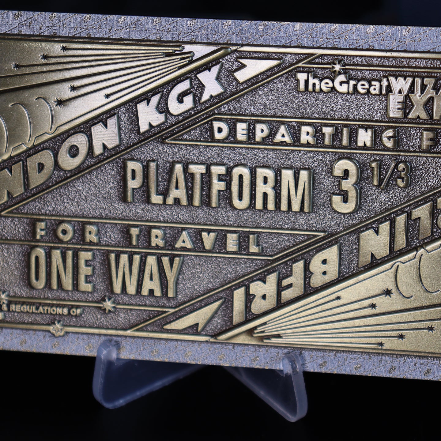 Fantastic Beasts Limited Edition The Great Wizarding Express Limited Edition Train Ticket