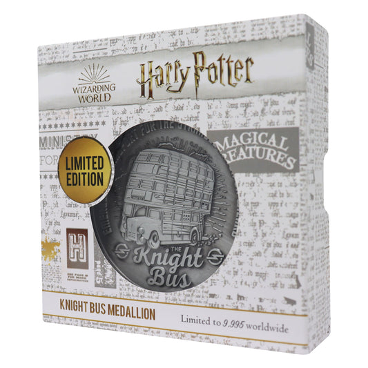 Harry Potter Limited Edition Knight Bus Medallion