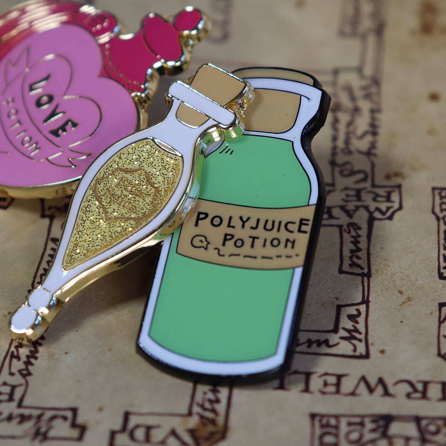 Badge Polyjuice Potion's Pin - Harry Potter - Boutique Harry Potter