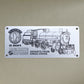 Harry Potter Limited Edition Hogwarts Express Schematic Fan-Plate