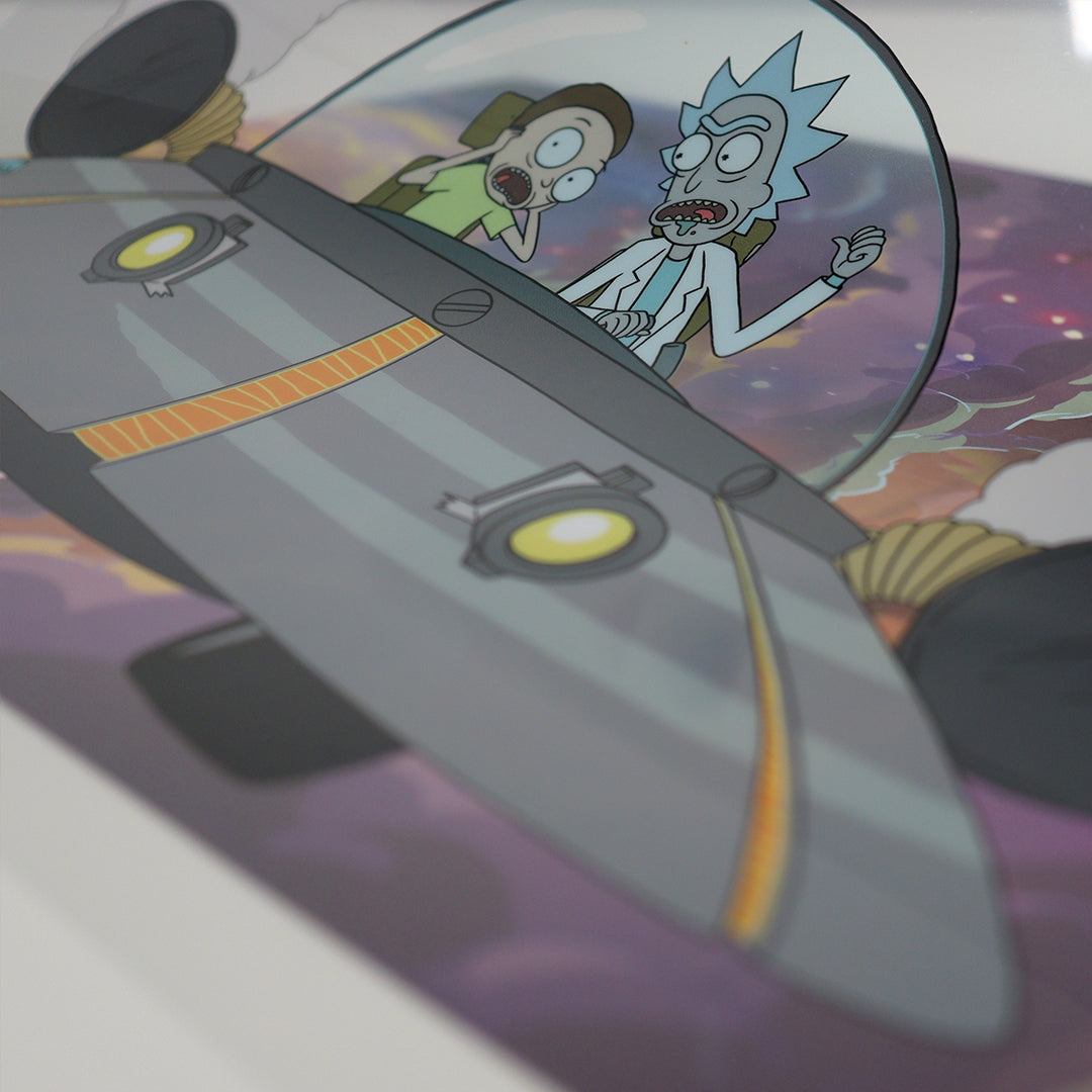 Rick and Morty Misadventure in Space Limited Edition Fan-Cel