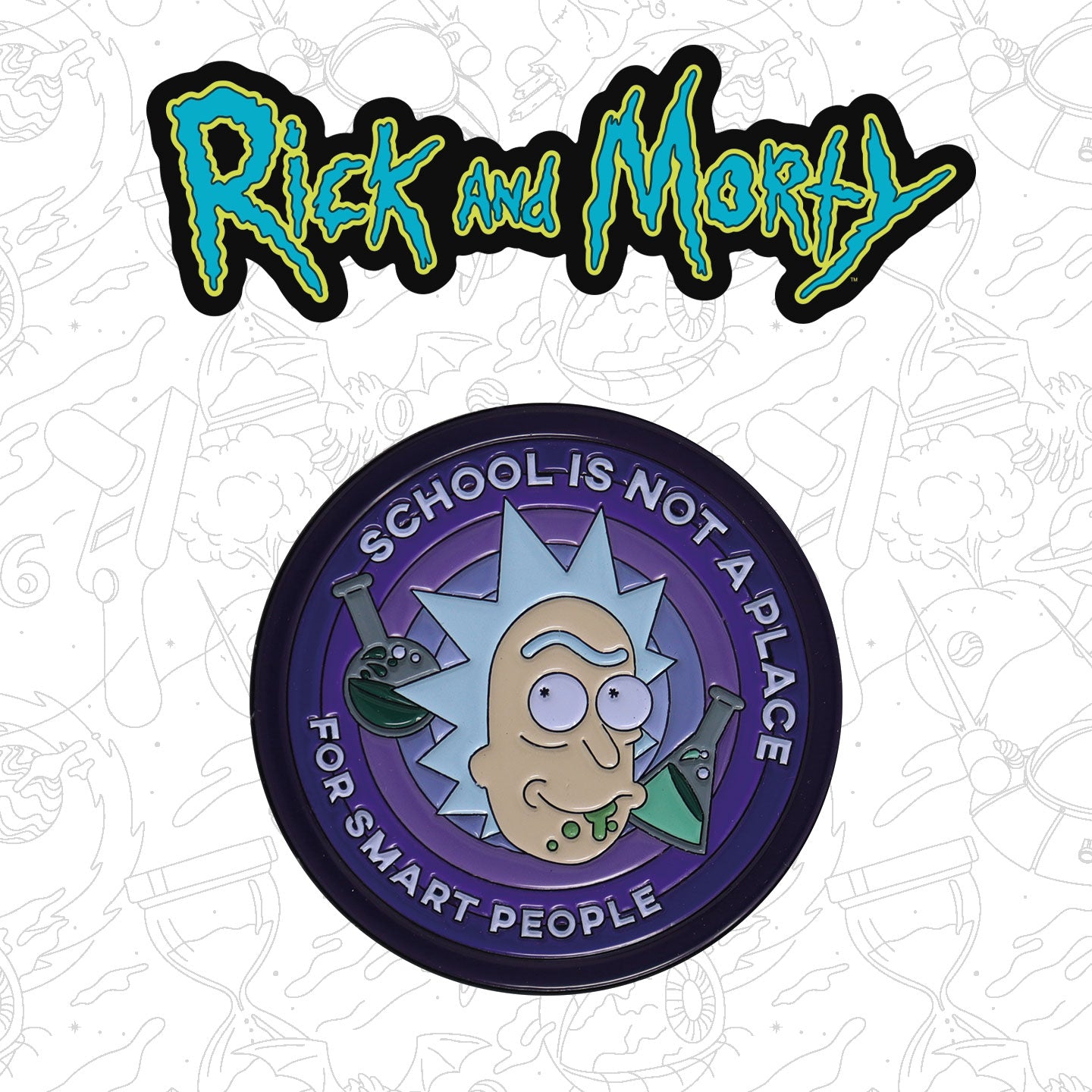 Rick & Morty Limited Edition Pin Badge